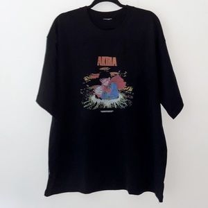 Akira Custom Made Merch Tee Designer Streetwear NWT UNI Sample Sale XL oversized